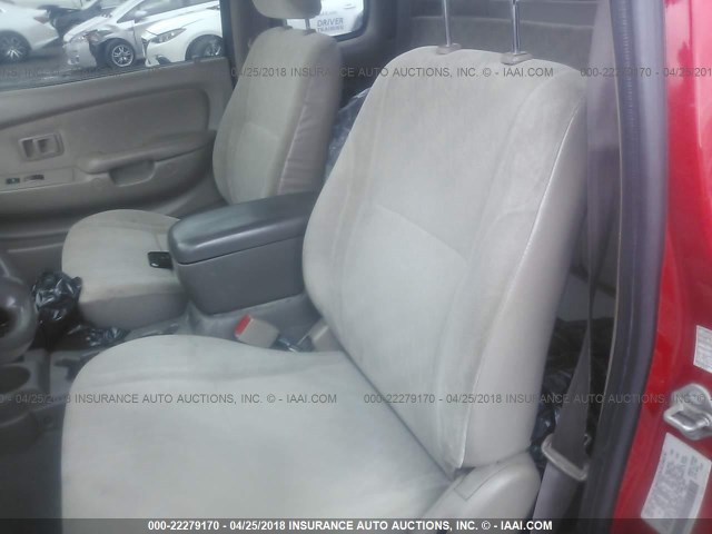 5TESN92N64Z426711 - 2004 TOYOTA TACOMA XTRACAB PRERUNNER 红色 照片 8