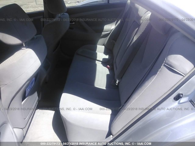 JTNBE46K373006969 - 2007 TOYOTA CAMRY NEW GENERAT CE/LE/XLE/SE SILVER photo 8