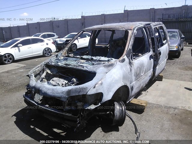 1GNDV33E05D147857 - 2005 CHEVROLET VENTURE LT BLUE photo 2