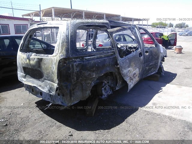 1GNDV33E05D147857 - 2005 CHEVROLET VENTURE LT BLUE photo 4