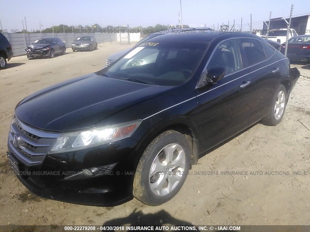 5J6TF2H57CL004471 - 2012 HONDA CROSSTOUR EXL შავი ფოტო 2