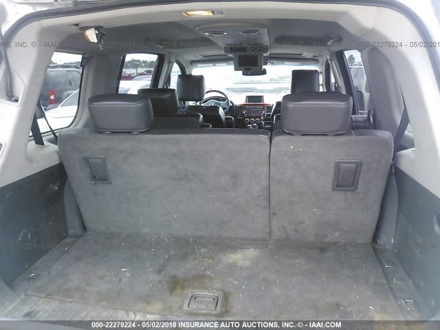 5N3AA08A06N811875 - 2006 INFINITI QX56 SILVER photo 8