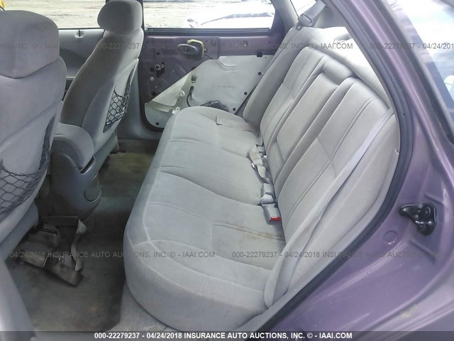 1FALP52U0TA240661 - 1996 FORD TAURUS GL PURPLE photo 8