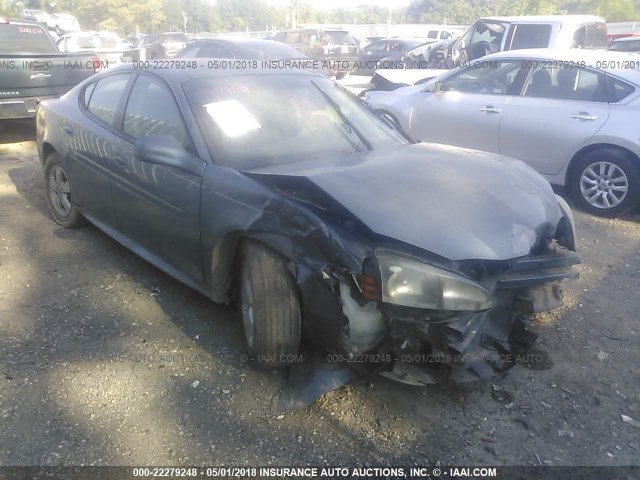 2G2WP552X61101500 - 2006 PONTIAC GRAND PRIX Mavi foto 1