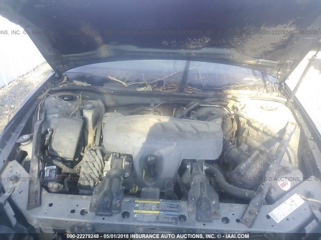 2G2WP552X61101500 - 2006 PONTIAC GRAND PRIX Mavi foto 10