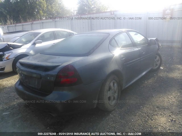 2G2WP552X61101500 - 2006 PONTIAC GRAND PRIX Mavi foto 4
