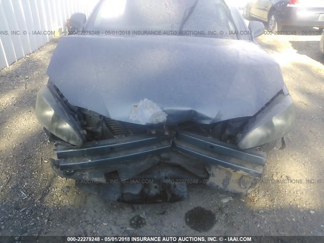 2G2WP552X61101500 - 2006 PONTIAC GRAND PRIX Mavi foto 6
