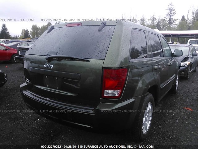 1J8GR48K47C675207 - 2007 JEEP GRAND CHEROKEE LAREDO/COLUMBIA/FREEDOM 绿色 照片 4