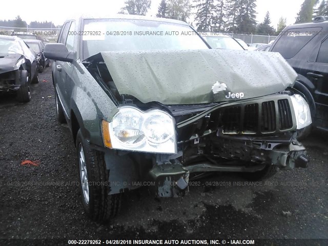 1J8GR48K47C675207 - 2007 JEEP GRAND CHEROKEE LAREDO/COLUMBIA/FREEDOM GREEN photo 6