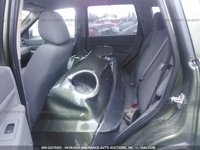 1J8GR48K47C675207 - 2007 JEEP GRAND CHEROKEE LAREDO/COLUMBIA/FREEDOM 绿色 照片 8