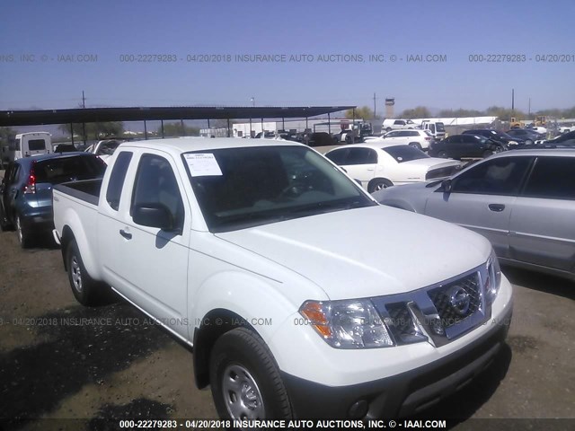 1N6BD0CT5JN722732 - 2018 NISSAN FRONTIER S/SV WHITE photo 1