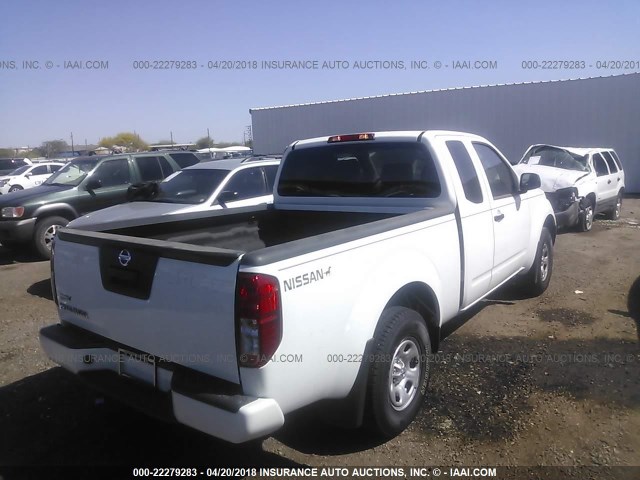 1N6BD0CT5JN722732 - 2018 NISSAN FRONTIER S/SV WHITE photo 4