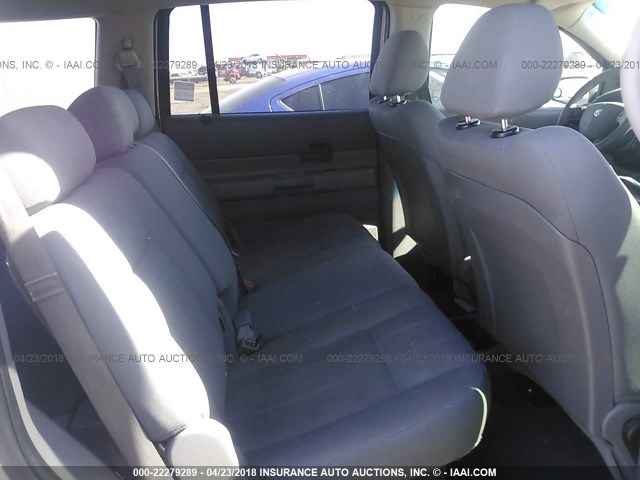 1D4HD38N14F225607 - 2004 DODGE DURANGO ST SILVER photo 8