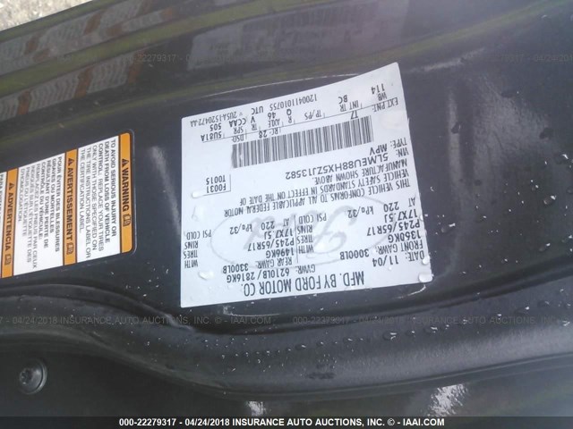 5LMEU88HX5ZJ13582 - 2005 LINCOLN AVIATOR 香槟色 照片 9