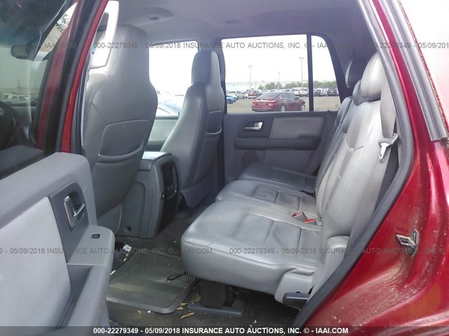 1FMPU16L54LB38675 - 2004 FORD EXPEDITION XLT ბურგუნდია ფოტო 8
