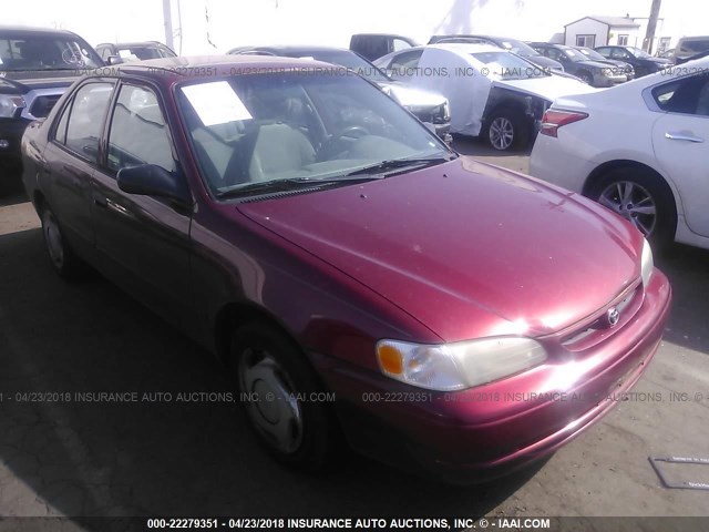 1NXBR12E9YZ410633 - 2000 TOYOTA COROLLA VE/CE/LE 红色 照片 1