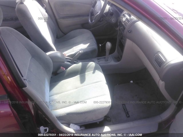 1NXBR12E9YZ410633 - 2000 TOYOTA COROLLA VE/CE/LE 红色 照片 5