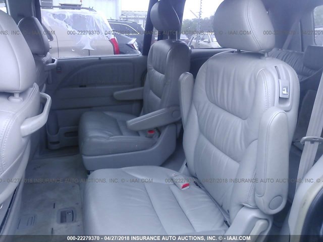 5FNRL38736B456862 - 2006 HONDA ODYSSEY EXL შავი ფოტო 8