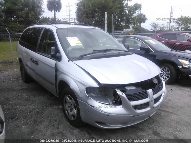 1D8GP24343B140377 - 2003 DODGE GRAND CARAVAN SE SILVER photo 6