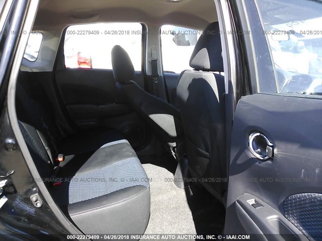 3N1CE2CP9GL357860 - 2016 NISSAN VERSA NOTE S/S PLUS/SV/SL/SR BLACK photo 8