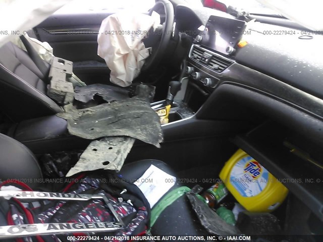 1HGCV1F3XJA020582 - 2018 HONDA ACCORD SPORT 黑色 照片 5