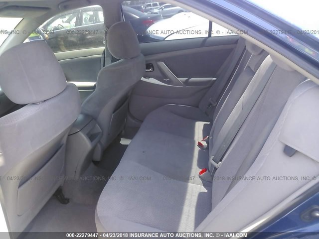 4T4BF3EK3BR112811 - 2011 TOYOTA CAMRY SE/LE/XLE BLUE photo 8