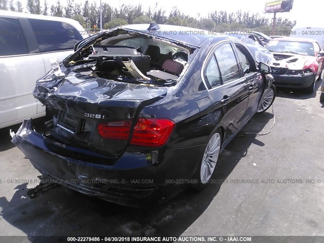 WBA3B5G52ENS07020 - 2014 BMW 328 XI SULEV BLACK photo 4