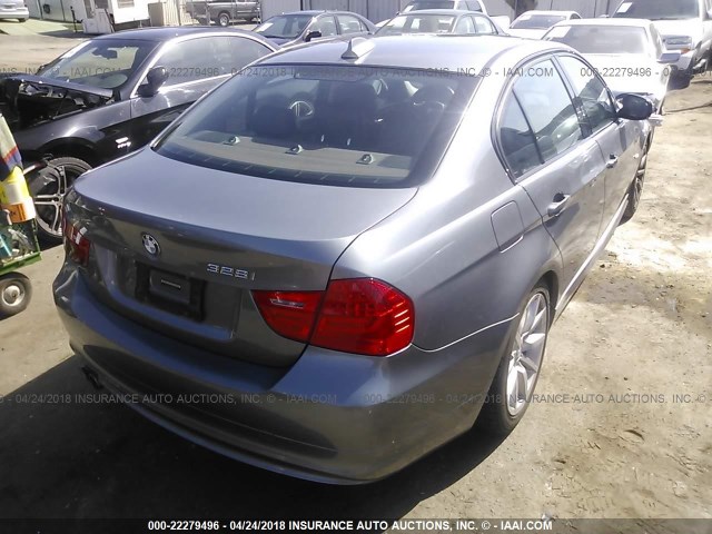 WBAPH5G5XBNM71808 - 2011 BMW 328 I SULEV GRAY photo 4