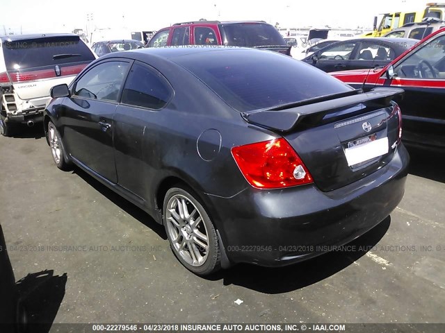 JTKDE177070156425 - 2007 TOYOTA SCION TC 灰色 照片 3