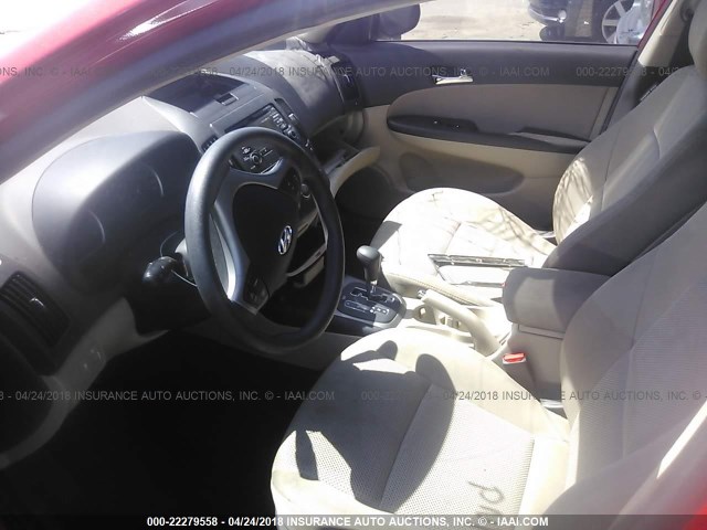 KMHDC8AE4BU126080 - 2011 HYUNDAI ELANTRA TOURING GLS/SE RED photo 5