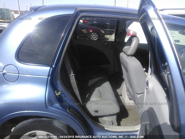 3A4FY58B87T523585 - 2007 CHRYSLER PT CRUISER TOURING BLUE photo 8