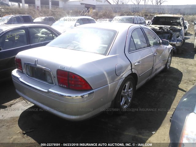 1LNHM87A32Y693571 - 2002 LINCOLN LS SILVER photo 4
