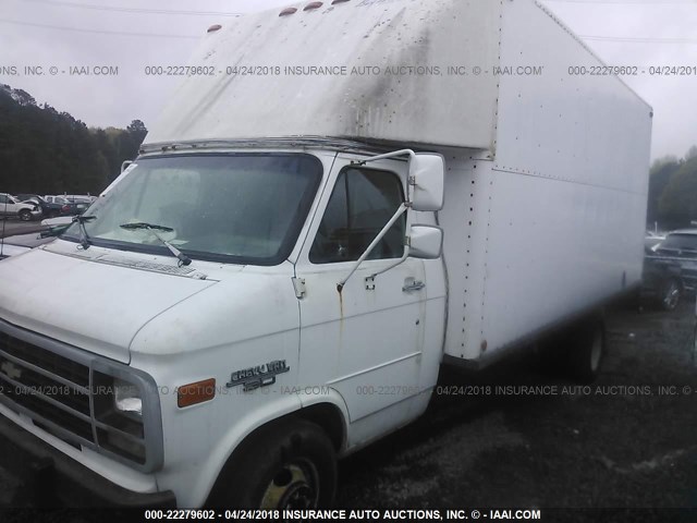 2GBHG31K8P4112353 - 1993 CHEVROLET G30 WHITE photo 1