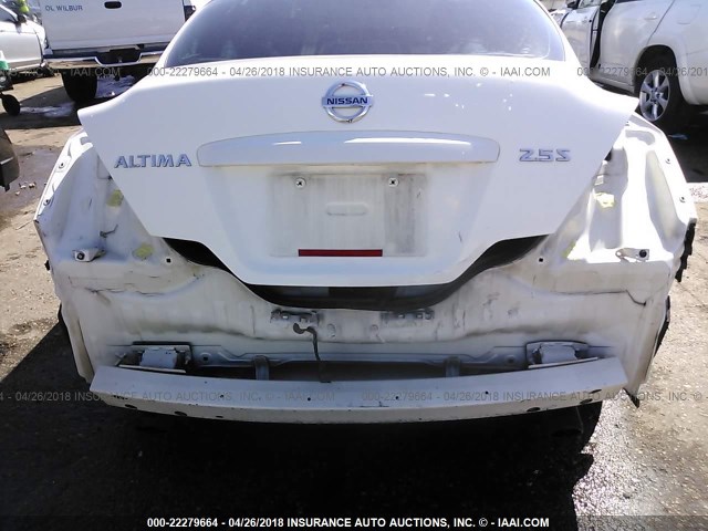 1N4AL24EX9C113971 - 2009 NISSAN ALTIMA 2.5S WHITE photo 6