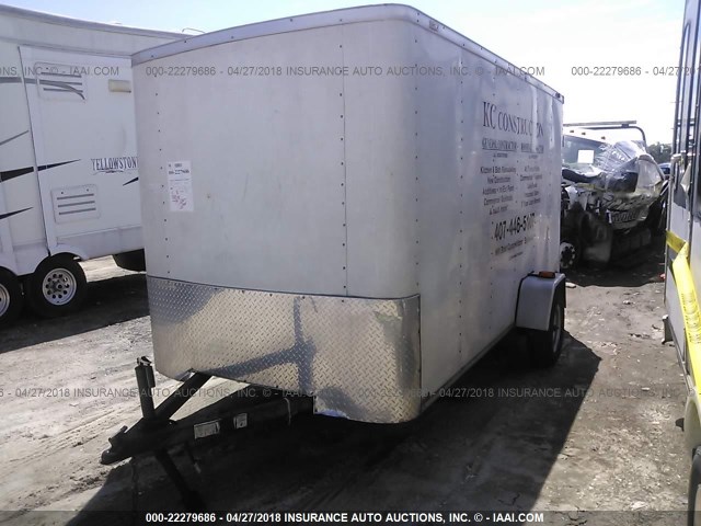 5LBBE181581016905 - 2008 CARGO SOUTH TRAILER  WHITE photo 2