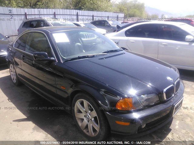 WBABM3343YJN80988 - 2000 BMW 323 CI BLACK photo 1