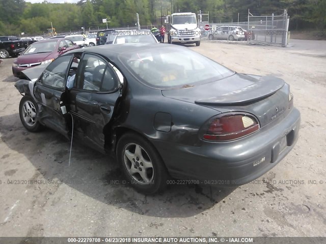 1G2WK52J21F231539 - 2001 PONTIAC GRAND PRIX SE GREEN photo 3