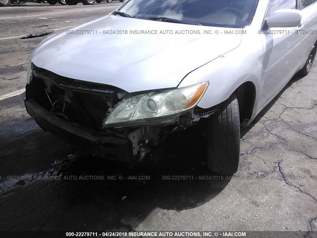 4T1BE46K47U007333 - 2007 TOYOTA CAMRY NEW GENERAT CE/LE/XLE/SE SILVER photo 6