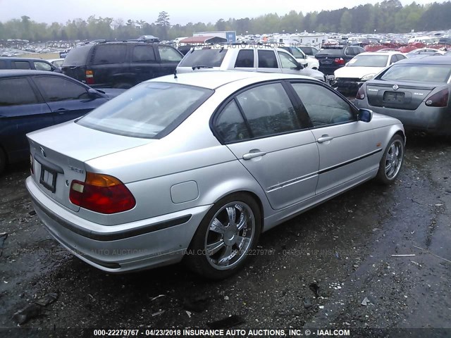 WBAAM3330XCA83793 - 1999 BMW 323 I AUTOMATIC SILVER photo 4