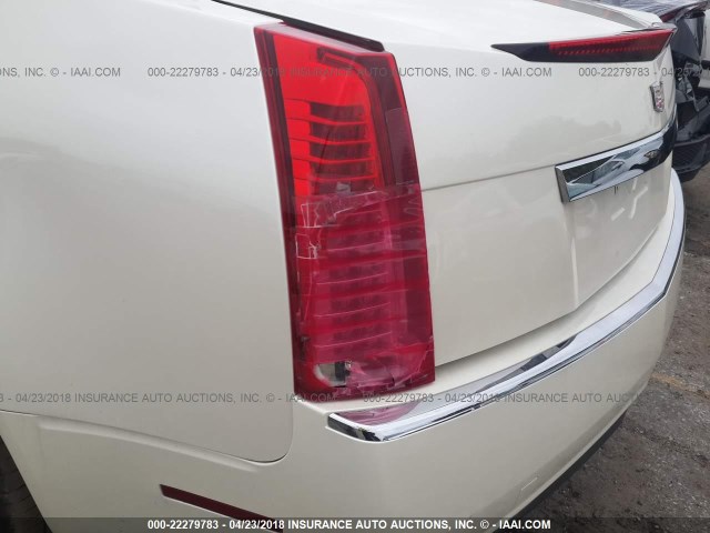 1G6DJ5EY7B0148761 - 2011 CADILLAC CTS PERFORMANCE COLLECTION Белый фото 6
