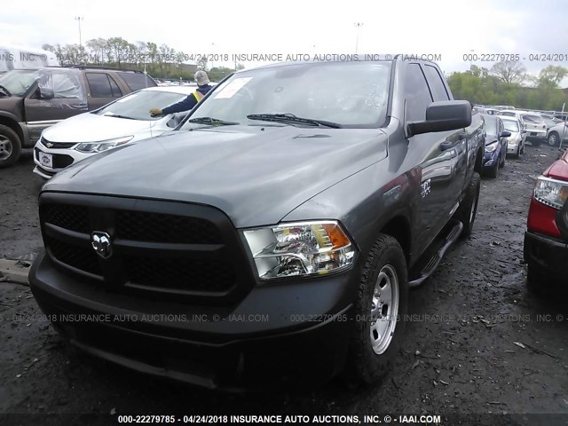 1C6RR6FG7DS592308 - 2013 RAM 1500 ST GRAY photo 2