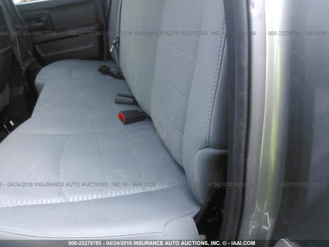 1C6RR6FG7DS592308 - 2013 RAM 1500 ST GRAY photo 8