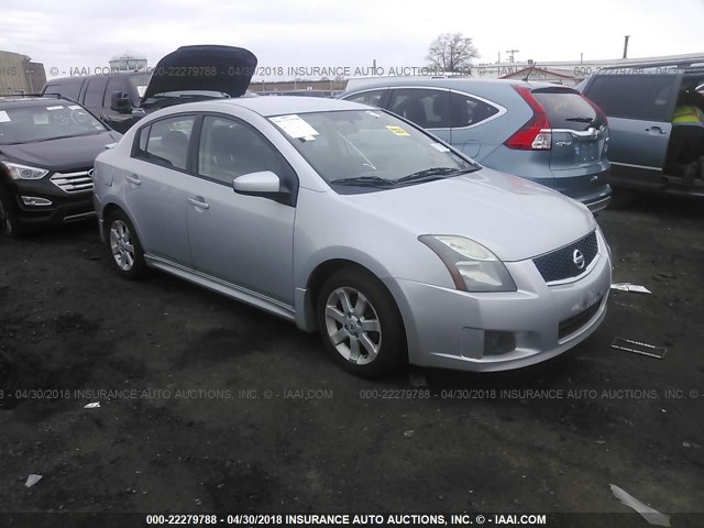 3N1AB6AP0AL601431 - 2010 NISSAN SENTRA 2.0/2.0S/SR/2.0SL SILVER photo 1