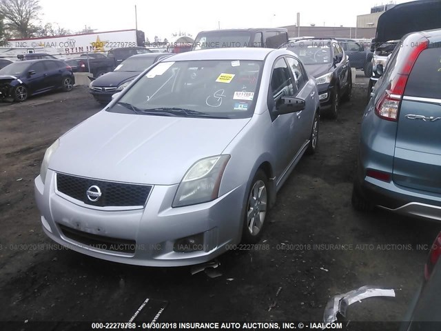 3N1AB6AP0AL601431 - 2010 NISSAN SENTRA 2.0/2.0S/SR/2.0SL SILVER photo 2