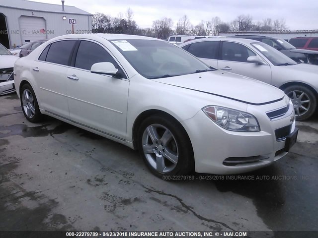 1G1ZC5E03CF221459 - 2012 CHEVROLET MALIBU 1LT 白色 照片 1