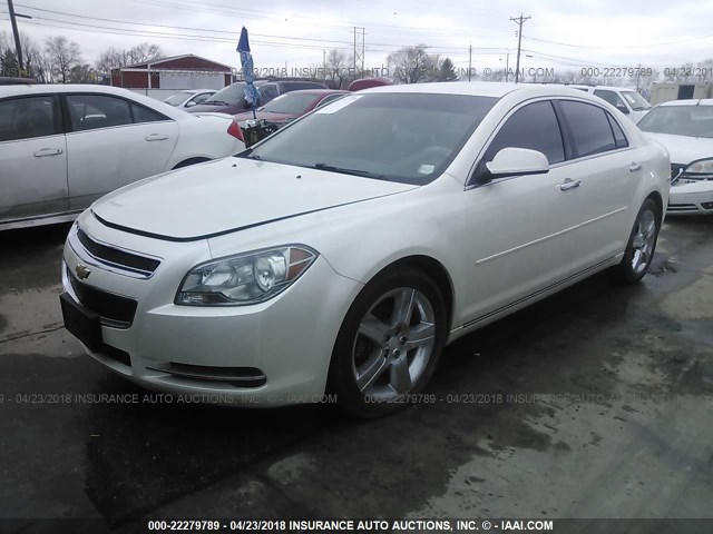 1G1ZC5E03CF221459 - 2012 CHEVROLET MALIBU 1LT 白色 照片 2