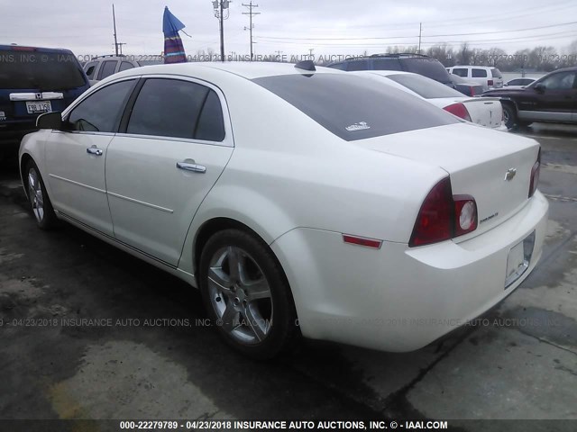 1G1ZC5E03CF221459 - 2012 CHEVROLET MALIBU 1LT 白色 照片 3