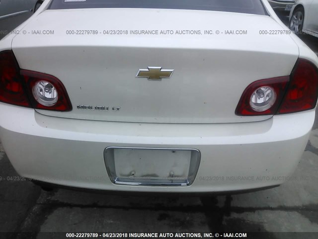 1G1ZC5E03CF221459 - 2012 CHEVROLET MALIBU 1LT 白色 照片 6