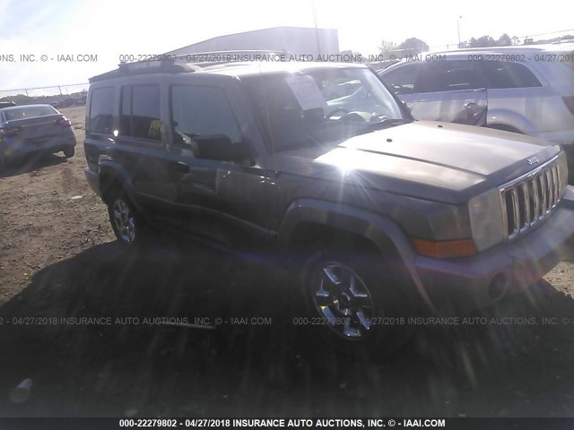 1J8HH48K26C167498 - 2006 JEEP COMMANDER GOLD photo 1