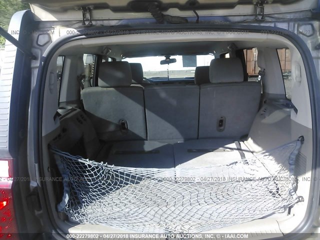 1J8HH48K26C167498 - 2006 JEEP COMMANDER GOLD photo 6